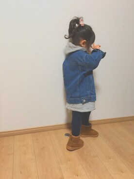 tsumugi♡さんの「【限定】ビッグシルエットデニムジャケット」を使ったコーディネート
