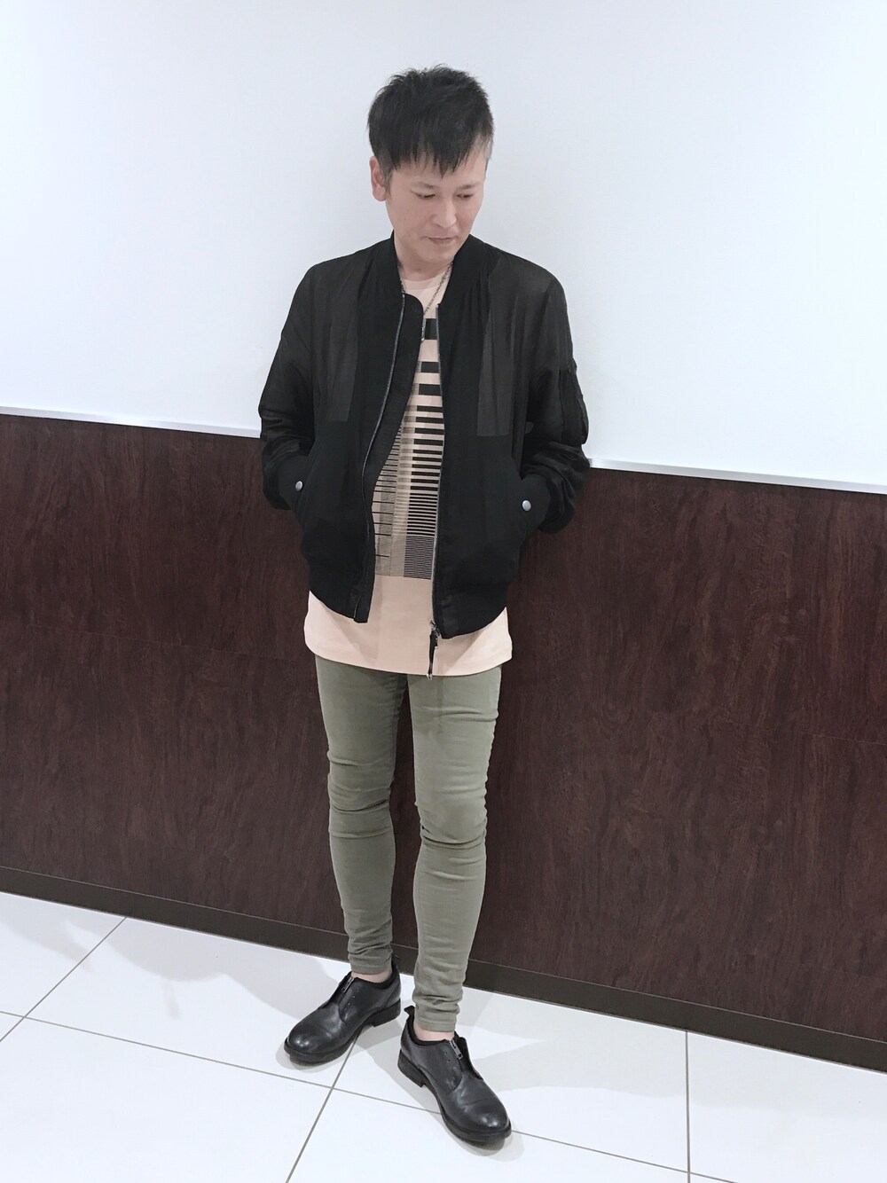 DIESEL BLACK GOLDのMA-1を使った人気ファッションコーディネート - WEAR