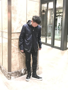 「アイテム（フレグランス）」を使った、hideさん（メンズ・172cm）の秋コーディネート