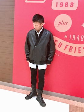 「アイテム（フレグランス）」を使った、hideさん（メンズ・172cm）の秋コーディネート