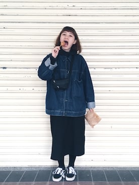 瑄 is wearing patagonia "patagonia / パタゴニア　L/W TrvHipPack"