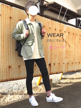 ぷれさん（メンズ・169cm）の冬コーディネート