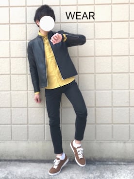 ぷれさん（メンズ・169cm）の春コーディネート