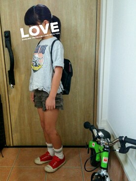 sayumaruさん(キッズ・127cm)の秋コーディネート