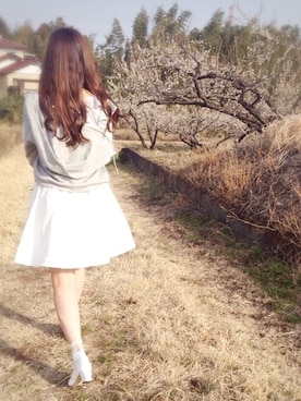 「WILLSELECTION（ウィルセレクション）のアイテム（パーカー）」を使った、yuka.c5さん（レディース・159cm）の春コーディネート