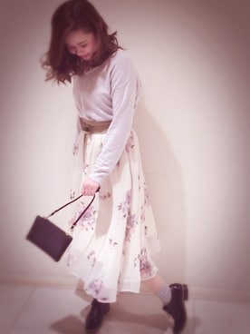 yuka.c5さん（レディース・159cm）の冬コーディネート