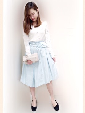yuka.c5さん（レディース・159cm）の春コーディネート