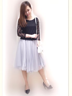 yuka.c5さん（レディース・159cm）の春コーディネート