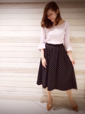 「willselection」｜「アイテム（アクセサリー）」を使った、yuka.c5さん（レディース・159cm）の冬コーディネート