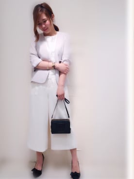 「willselection」｜「アイテム（アンサンブル）」を使った、yuka.c5さん（レディース・159cm）の春コーディネート