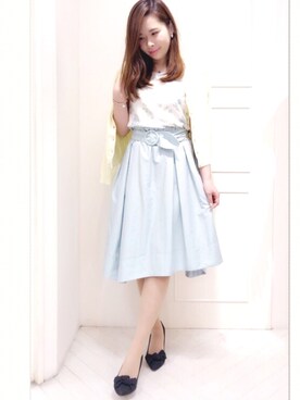 「willselection」｜「アイテム（アンサンブル）」を使った、yuka.c5さん（レディース・159cm）の春コーディネート