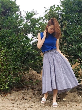 yuka.c5さん（レディース・159cm）の夏コーディネート