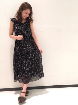 「BSTR」｜「アイテム（ワンピース/ドレス）」を使った、yuka.c5さん（レディース・159cm）の夏コーディネート