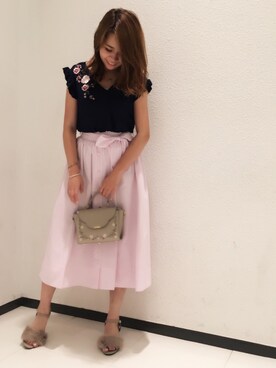 yuka.c5さん（レディース・159cm）の夏コーディネート