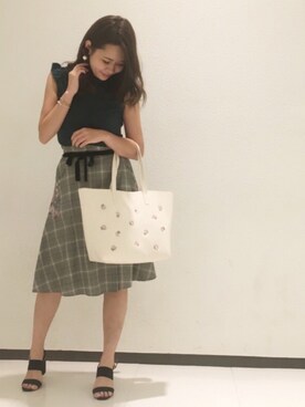 「willselection」｜「アイテム（アクセサリー）」を使った、yuka.c5さん（レディース・159cm）の秋コーディネート