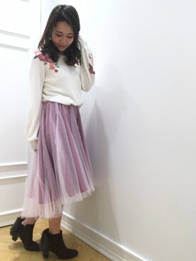 yuka.c5さん（レディース・159cm）の秋コーディネート