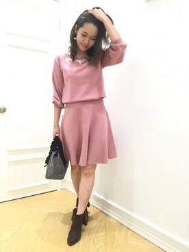 「WILLSELECTION（ウィルセレクション）のアイテム（トートバッグ）」を使った、yuka.c5さん（レディース・159cm）の秋コーディネート