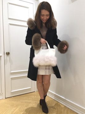 「willselection」｜「アイテム（その他アウター）」を使った、yuka.c5さん（レディース・159cm）の秋コーディネート