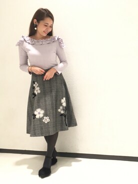 yuka.c5さん（レディース・159cm）の秋コーディネート