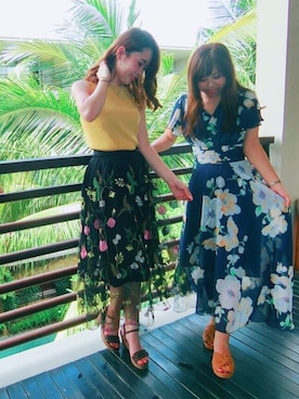 yuka.c5さん（レディース・159cm）の春コーディネート