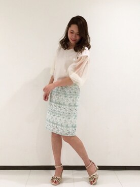 yuka.c5さん（レディース・159cm）の春コーディネート