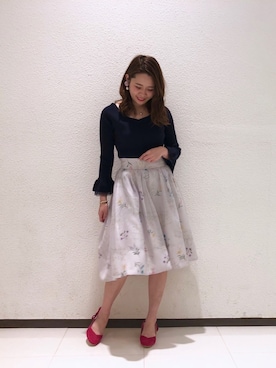 「willselection」｜「アイテム（アクセサリー）」を使った、yuka.c5さん（レディース・159cm）の春コーディネート