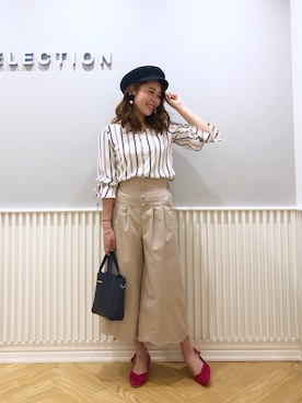 「willselection」｜「アイテム（アクセサリー）」を使った、yuka.c5さん（レディース・159cm）の春コーディネート