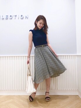 yuka.c5さん（レディース・159cm）の夏コーディネート