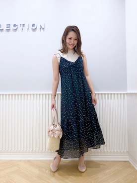 「WILLSELECTION（ウィルセレクション）のアイテム（トートバッグ）」を使った、yuka.c5さん（レディース・159cm）の夏コーディネート