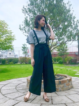 「WILLSELECTION（ウィルセレクション）のアイテム（パンツ）」を使った、yuka.c5さん（レディース・159cm）の秋コーディネート