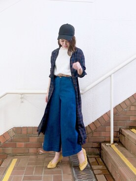 「willselection」｜「アイテム（帽子）」を使った、yuka.c5さん（レディース・159cm）の秋コーディネート