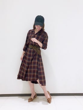 yuka.c5さん（レディース・159cm）の秋コーディネート