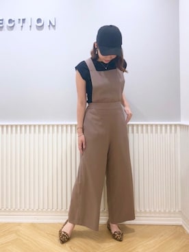 「willselection」｜「アイテム（帽子）」を使った、yuka.c5さん（レディース・159cm）の秋コーディネート
