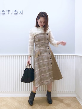 yuka.c5さん（レディース・159cm）の秋コーディネート