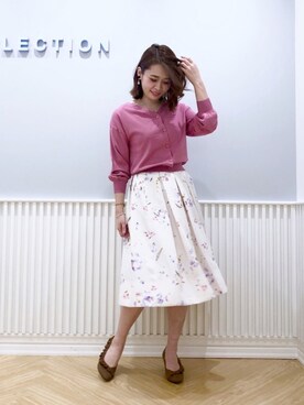 「WILLSELECTION（ウィルセレクション）のアイテム（パンプス）」を使った、yuka.c5さん（レディース・159cm）の秋コーディネート