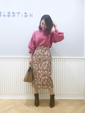 yuka.c5さん（レディース・159cm）の秋コーディネート