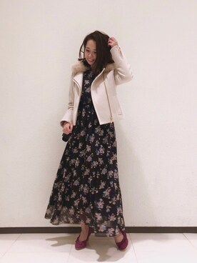「willselection」｜「アイテム（その他アウター）」を使った、yuka.c5さん（レディース・159cm）の秋コーディネート