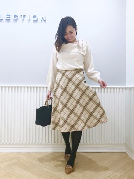 yuka.c5さん（レディース・159cm）の冬コーディネート