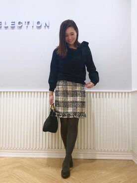 yuka.c5さん（レディース・159cm）の冬コーディネート