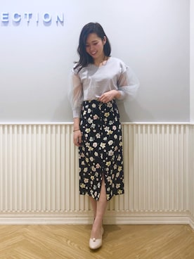 yuka.c5さん（レディース・159cm）の冬コーディネート