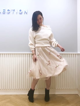 yuka.c5さん（レディース・159cm）の冬コーディネート