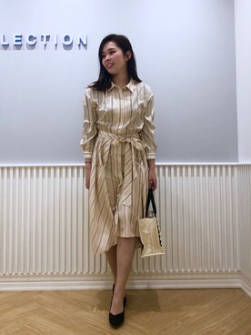 「WILLSELECTION（ウィルセレクション）のアイテム（パンプス）」を使った、yuka.c5さん（レディース・159cm）の春コーディネート