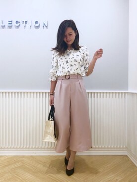 「WILLSELECTION（ウィルセレクション）のアイテム（パンプス）」を使った、yuka.c5さん（レディース・159cm）の春コーディネート