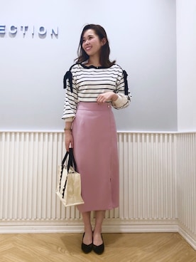 「WILLSELECTION（ウィルセレクション）のアイテム（パンプス）」を使った、yuka.c5さん（レディース・159cm）の冬コーディネート