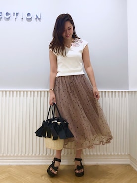 yuka.c5さん（レディース・160cm）の夏コーディネート