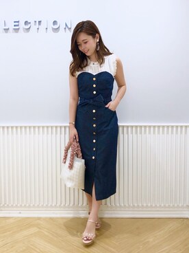 yuka.c5さん（レディース・160cm）の夏コーディネート