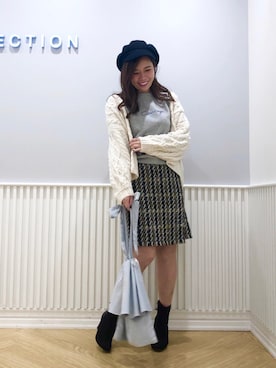 「ゆるカーディガン」｜yuka.c5さん（レディース・159cm）の秋コーディネート