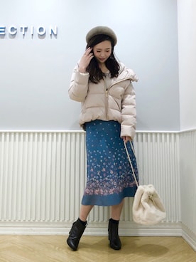 「willselection」｜「アイテム（ジャケット/アウター）」を使った、yuka.c5さん（レディース・159cm）の冬コーディネート