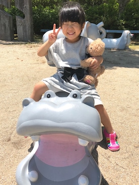 ayaさん（キッズ・100cm）の夏コーディネート