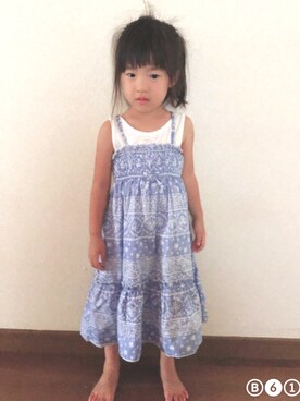 ayaさん（キッズ・90cm）の夏コーディネート